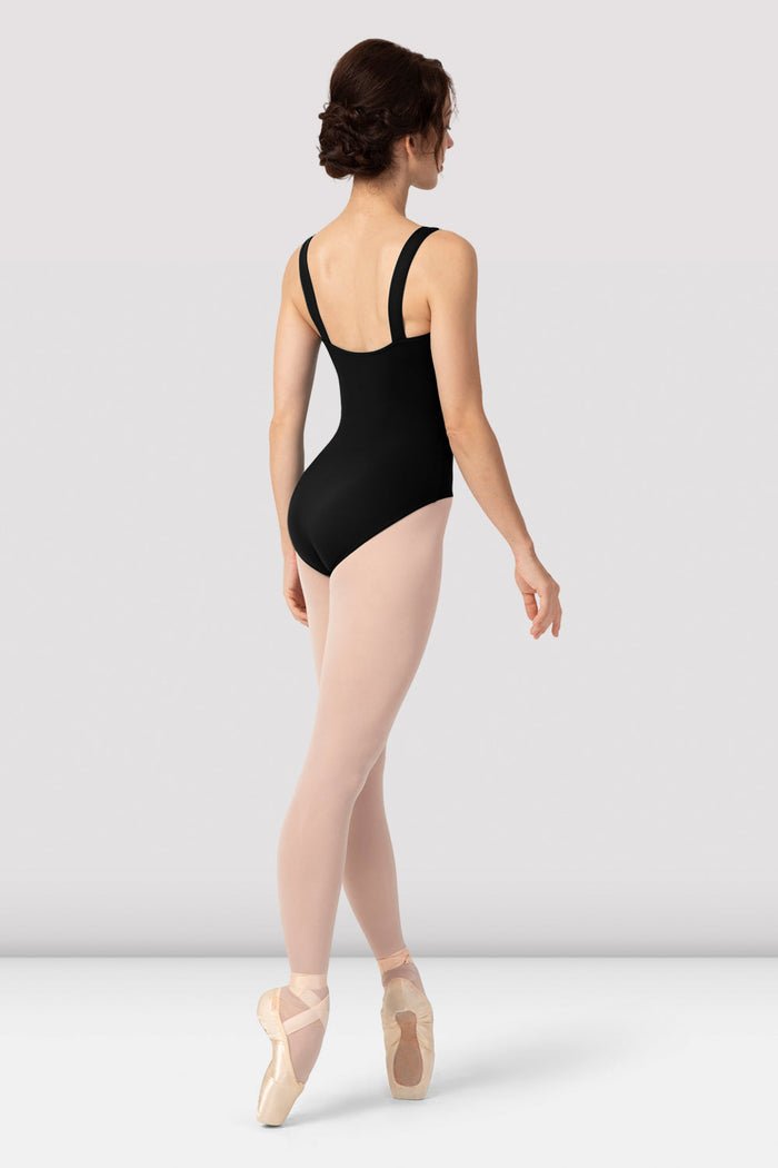 Ladies Thara Lace Up Camisole Leotard