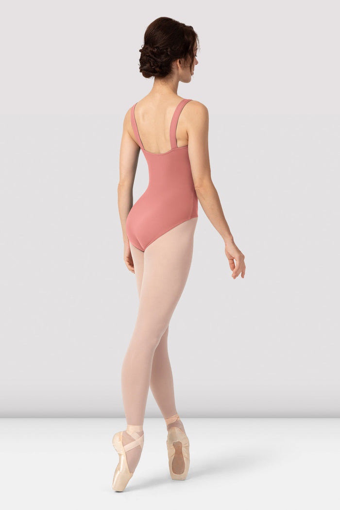 Ladies Thara Lace Up Camisole Leotard