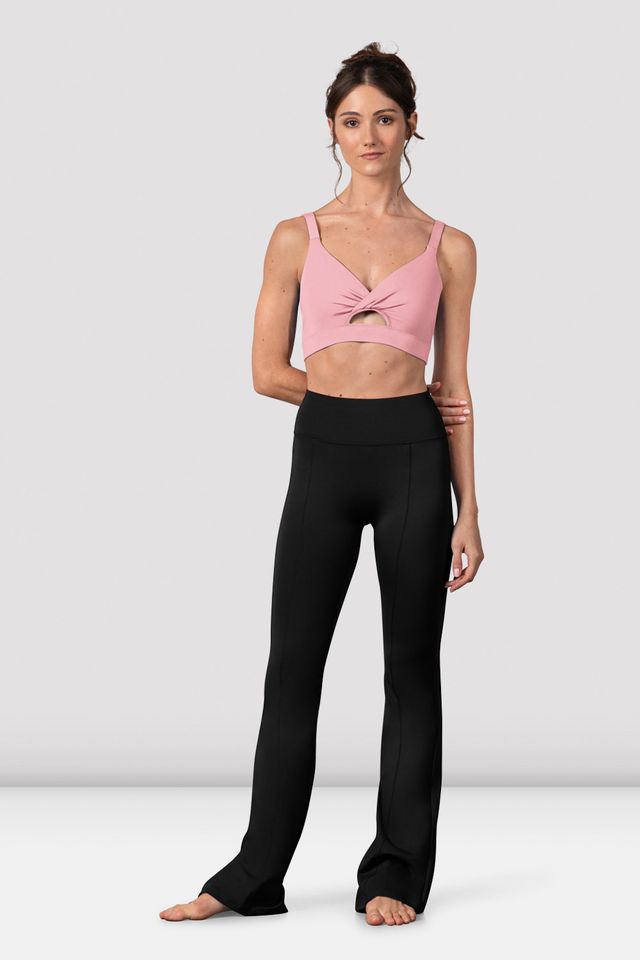 Ladies Vivian Twist Front Crop Top