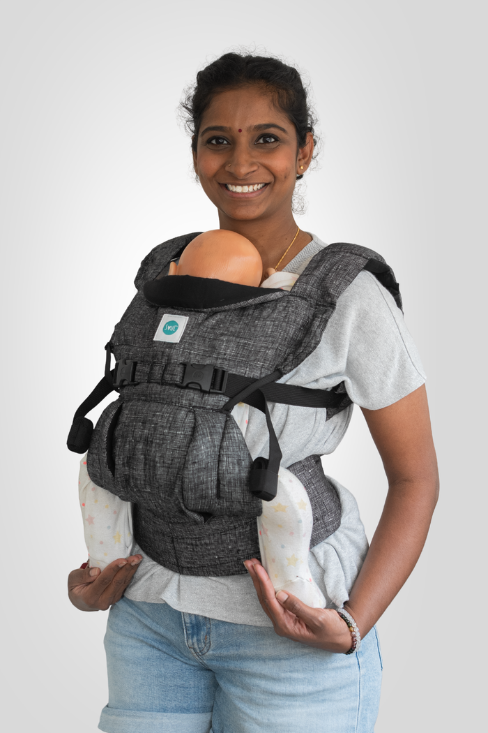 Lali Baby Carrier - Driftstone | Linen