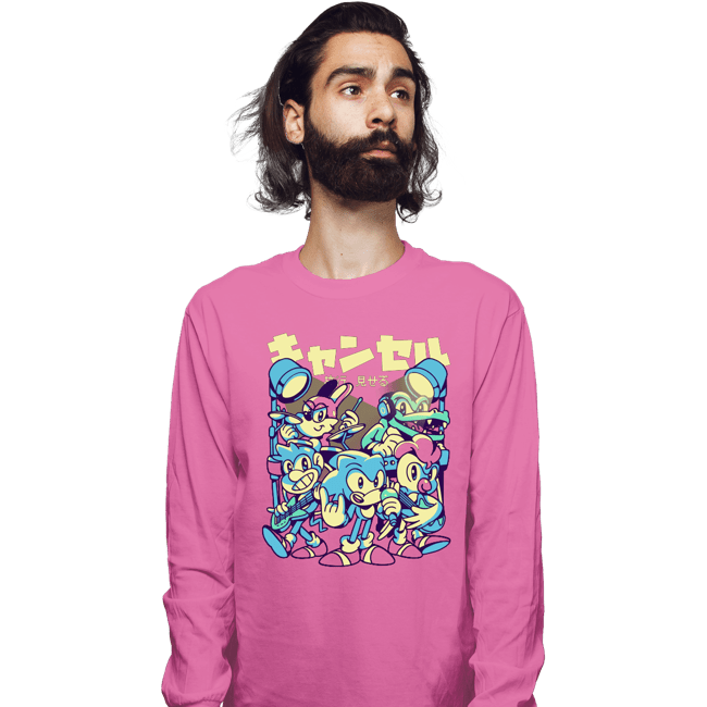 Long Sleeve Shirts, Unisex / Small / Azalea
