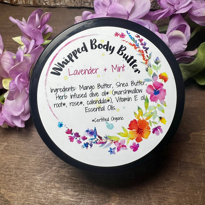 Lavender + Mint Whipped Body Butter