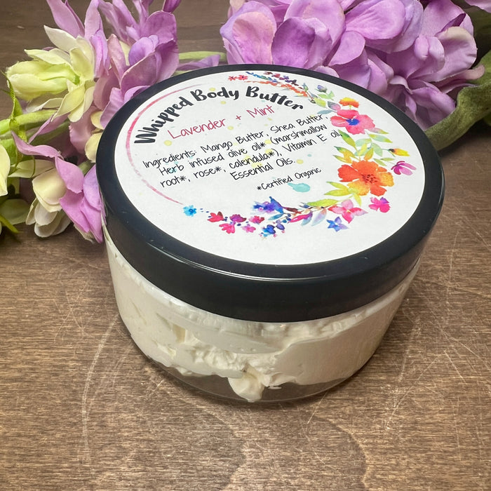 Lavender + Mint Whipped Body Butter