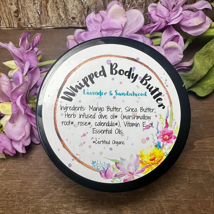 Lavender + Sandalwood Whipped Body Butter