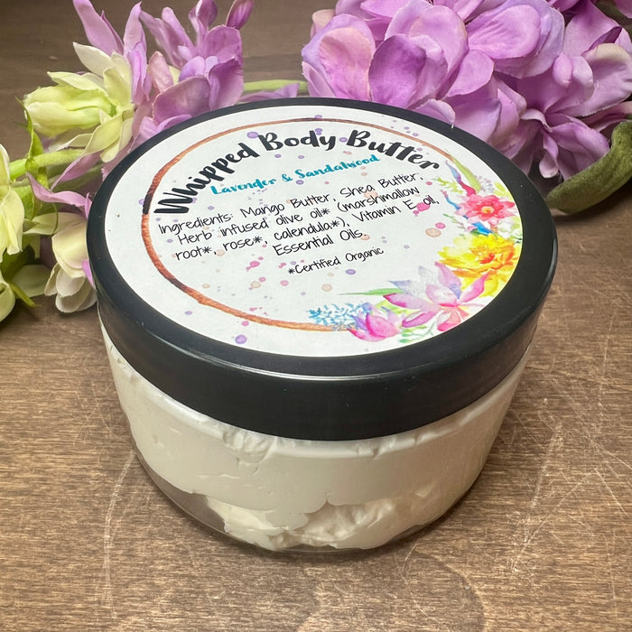 Lavender + Sandalwood Whipped Body Butter