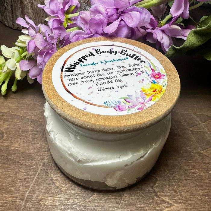 Lavender + Sandalwood Whipped Body Butter