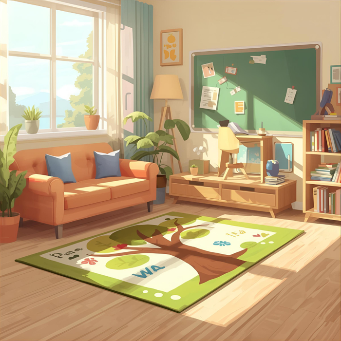 Learning Tree Area Rug