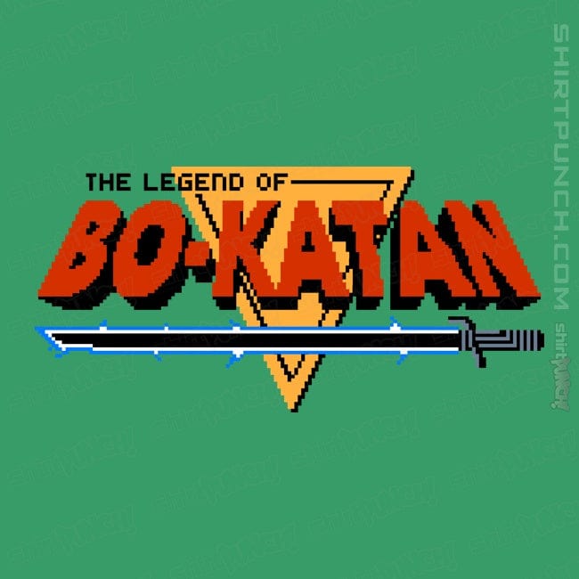 Secret_Shirts Magnets / 3"x3" / Irish Green Legend Of Bo-Katan