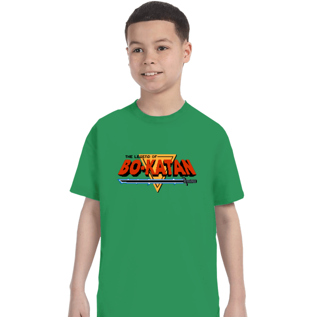 Secret_Shirts T-Shirts, Youth / XS / Irish Green Legend Of Bo-Katan