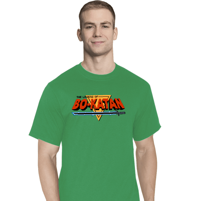Secret_Shirts T-Shirts, Tall / Large / Sports Grey Legend Of Bo-Katan