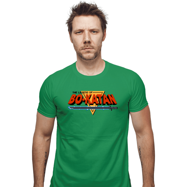 Secret_Shirts Fitted Shirts, Mens / Small / Irish Green Legend Of Bo-Katan