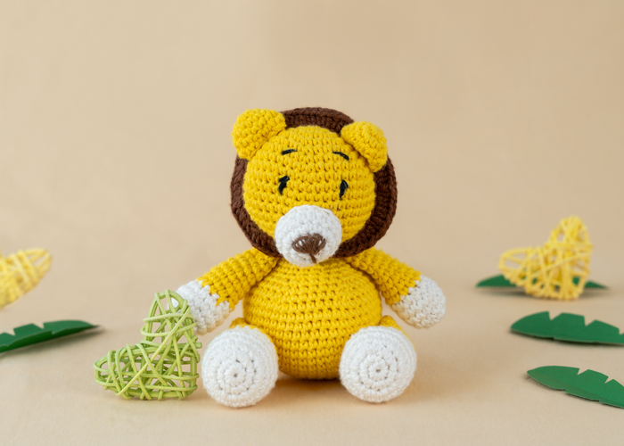 Leo the Crochet Lion (All Ages)