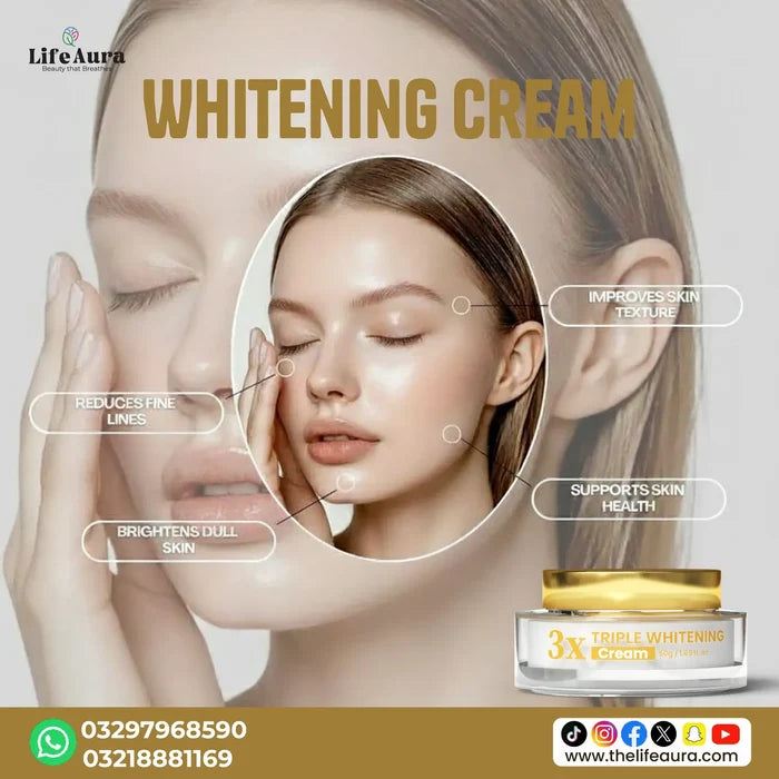 Life Aura 3x Whitening Cream