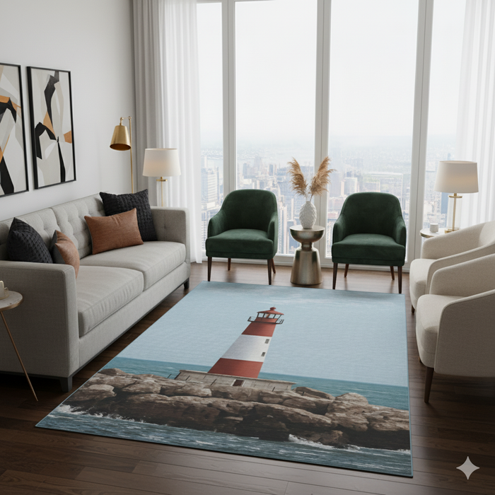 Lighthouse Horizon Area Rug