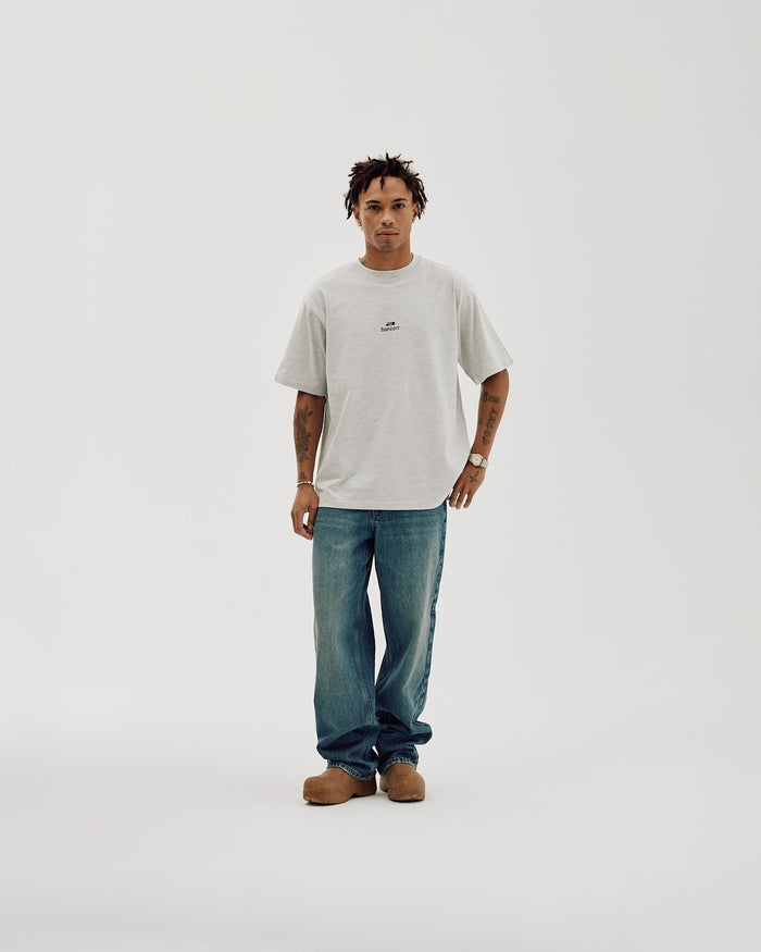Logo Box Fit, Men - Cloudy Grey