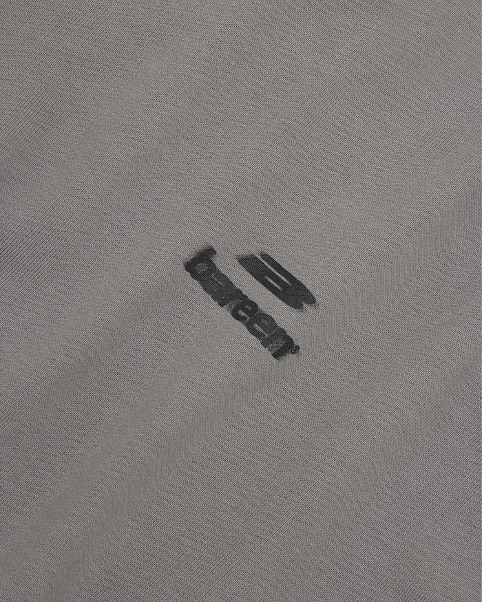 Logo Oversized Crewneck, Women - Dark Grey
