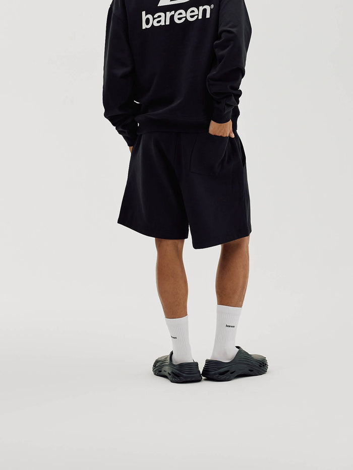 Logo Sweat Shorts, Men - Black