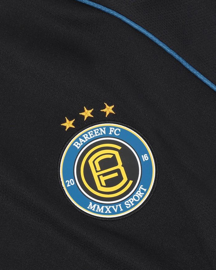 Long Sleeve Football Jersey, Men - Black