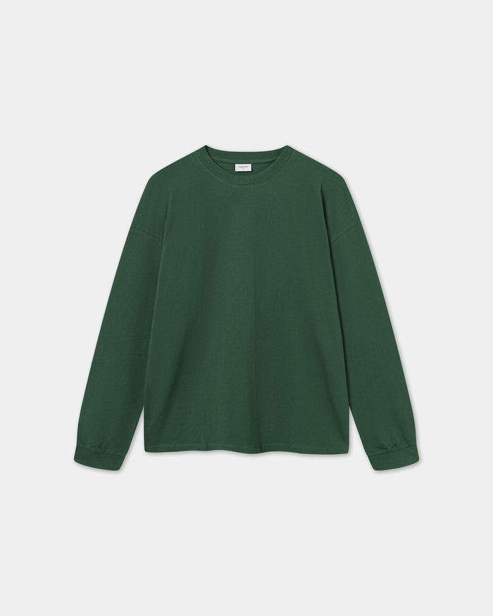 Long Sleeve Oversize, Men - Bottle Green