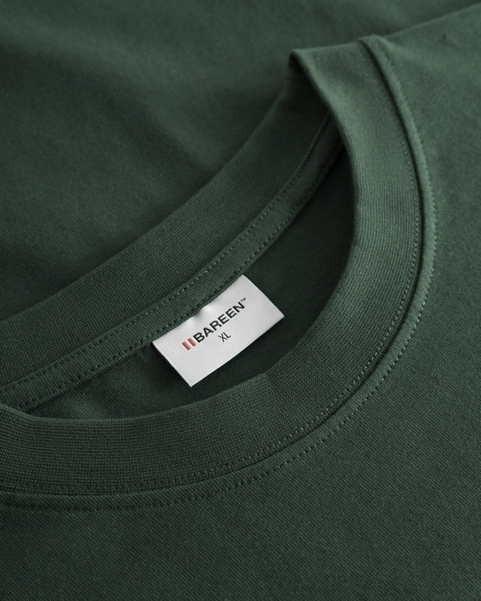 Long Sleeve Oversize, Men - Bottle Green