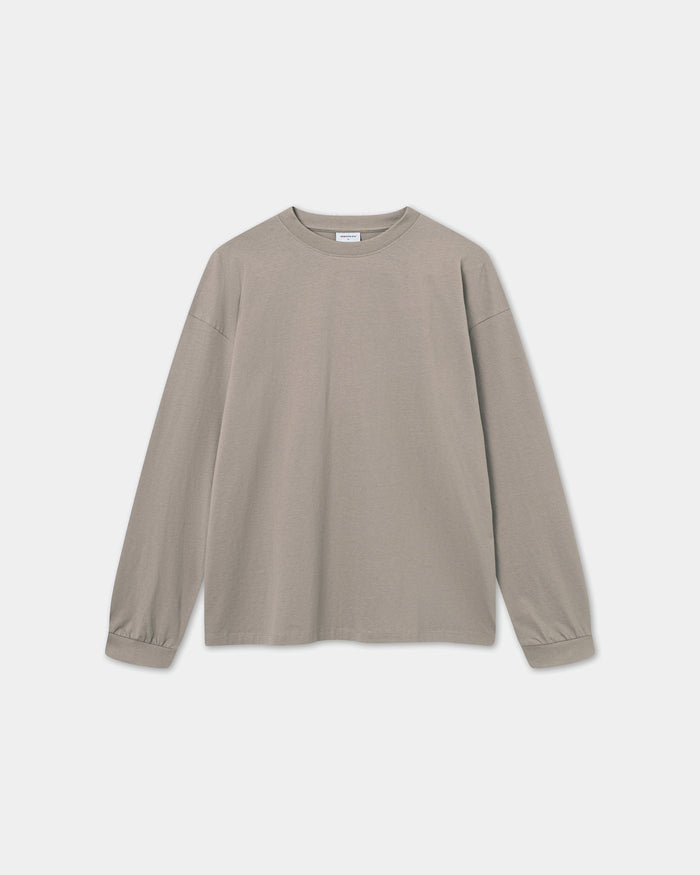 Long Sleeve Oversize, Men - Mocha