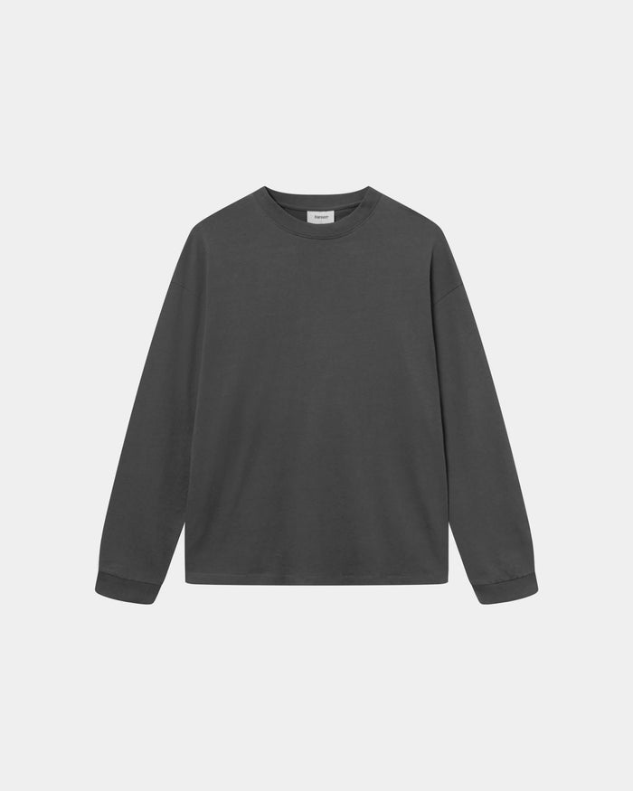 Long Sleeve Oversize, Women - Dark Grey