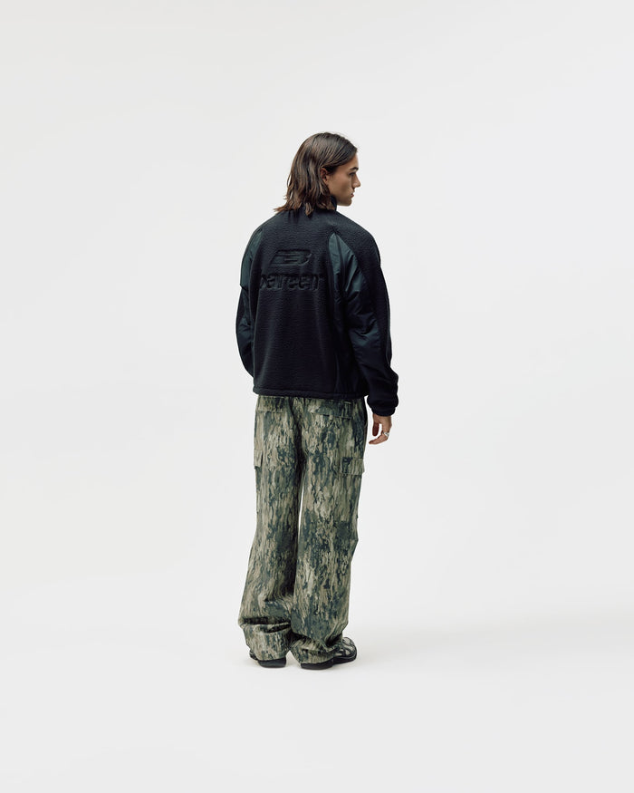 Loose Fit Cargo Trousers, Men - Camo