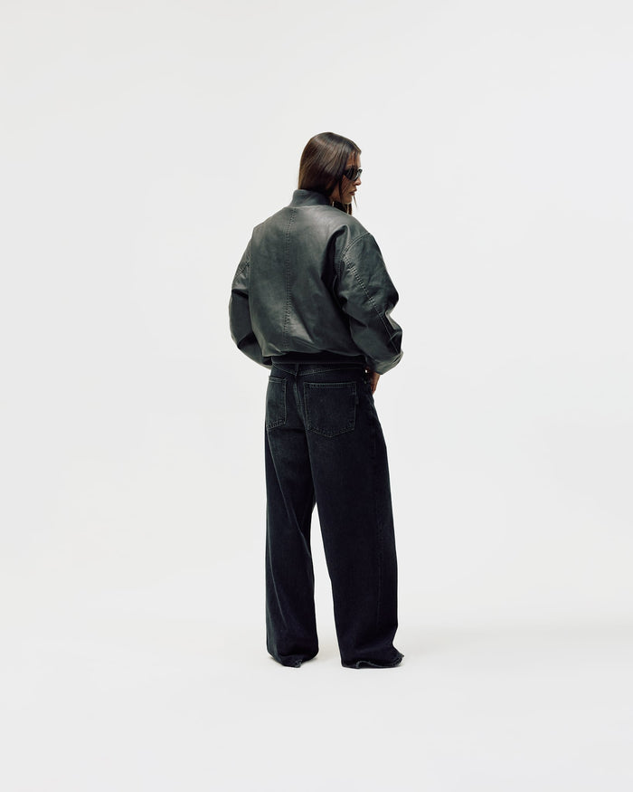 Loose Fit Jeans AW26, Women - Black Wash