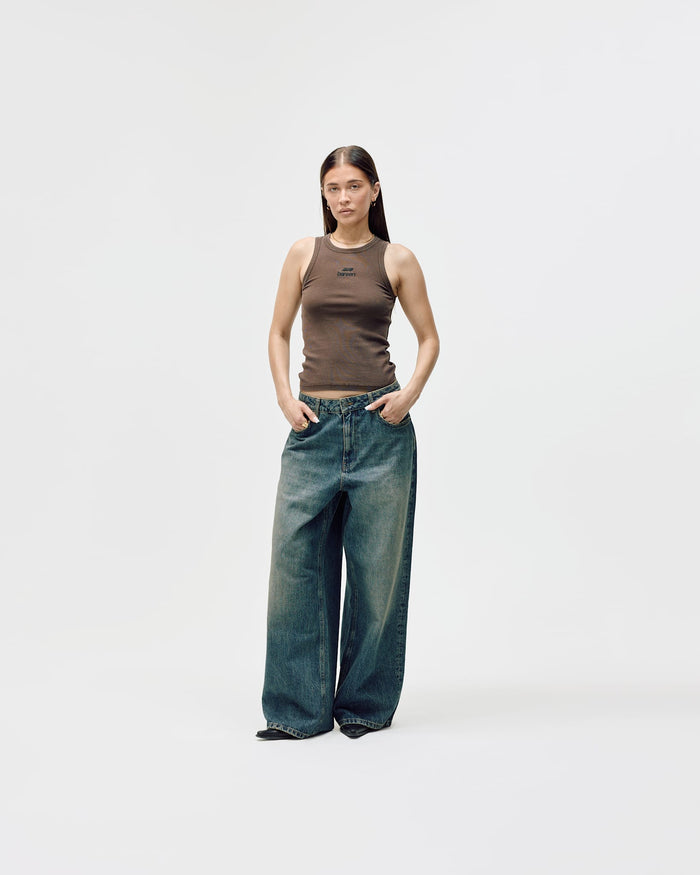Loose Fit Jeans AW26, Women - Dark Blue Wash