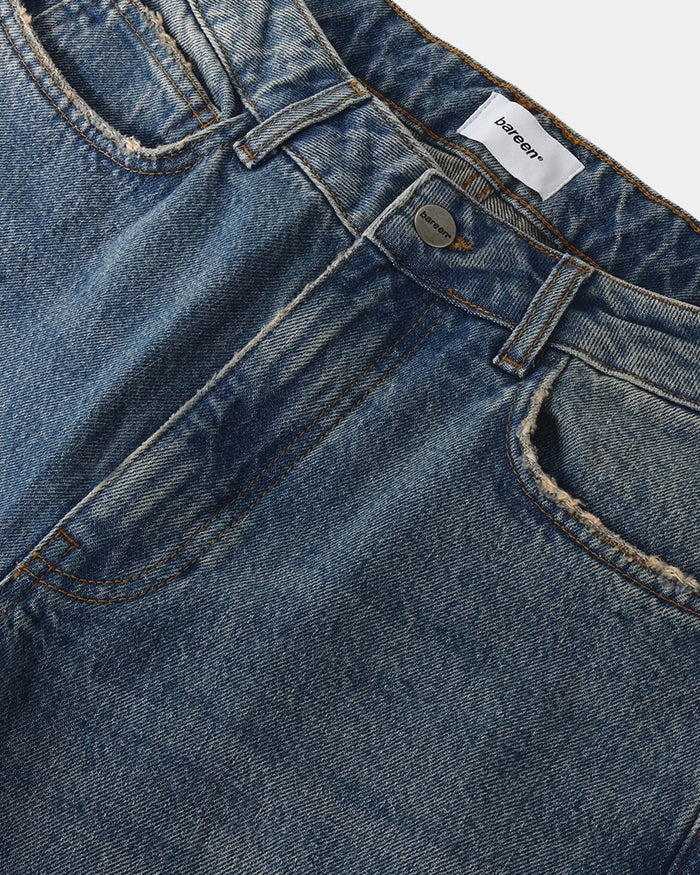 Loose Fit Jeans, Men - Faded Blue