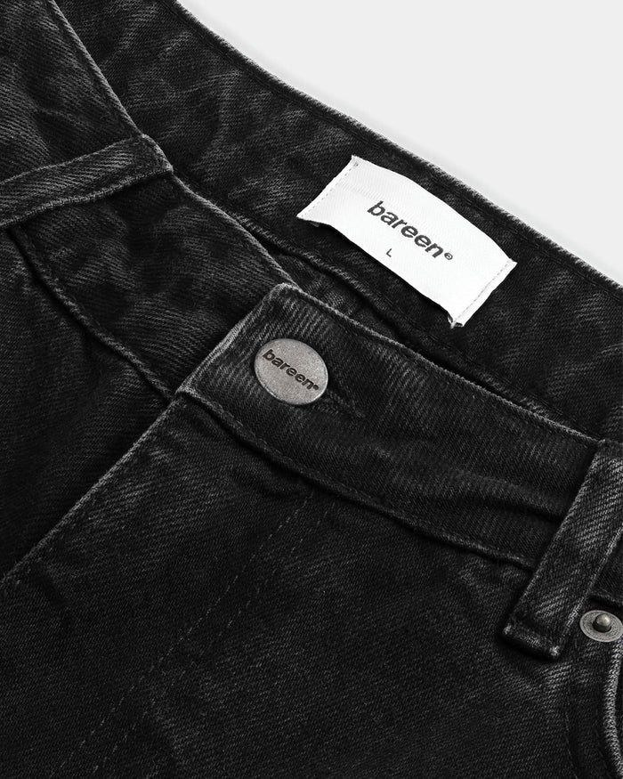 Loose Fit Jeans, Women - AW25 - Dark Grey Denim