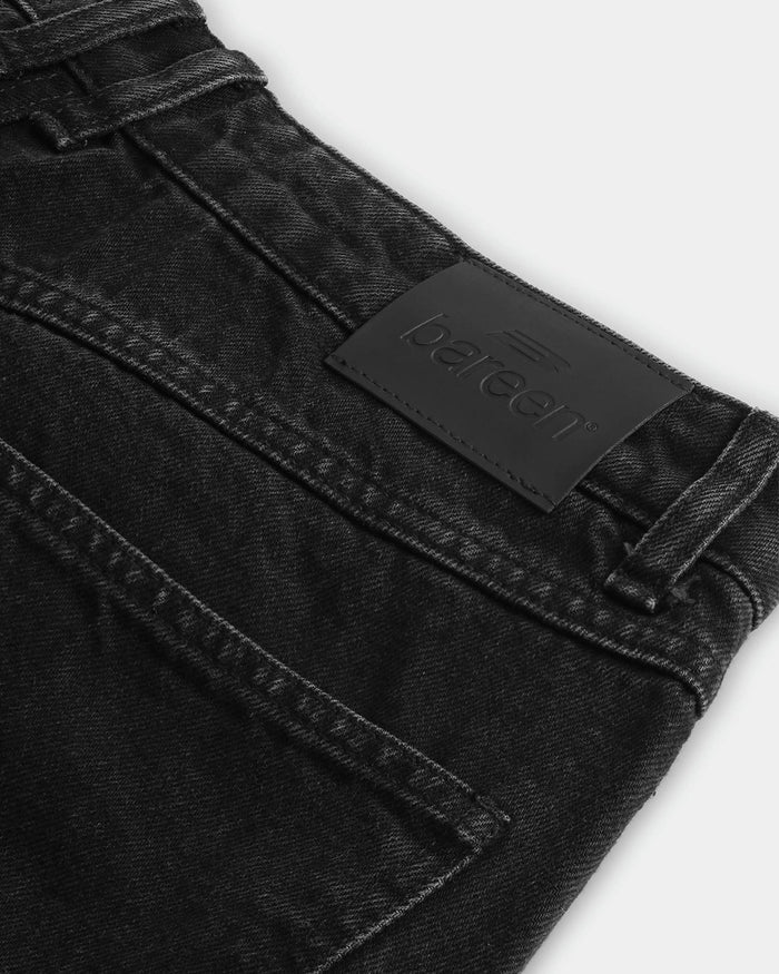 Loose Fit Jeans, Women - AW25 - Dark Grey Denim