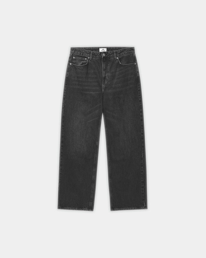 Loose Fit Jeans, Women - Black