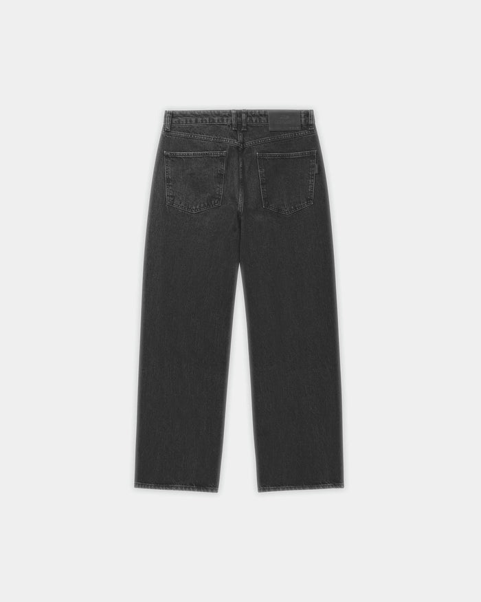 Loose Fit Jeans, Women - Black