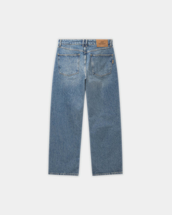 Loose Fit Jeans, Women - Faded Blue