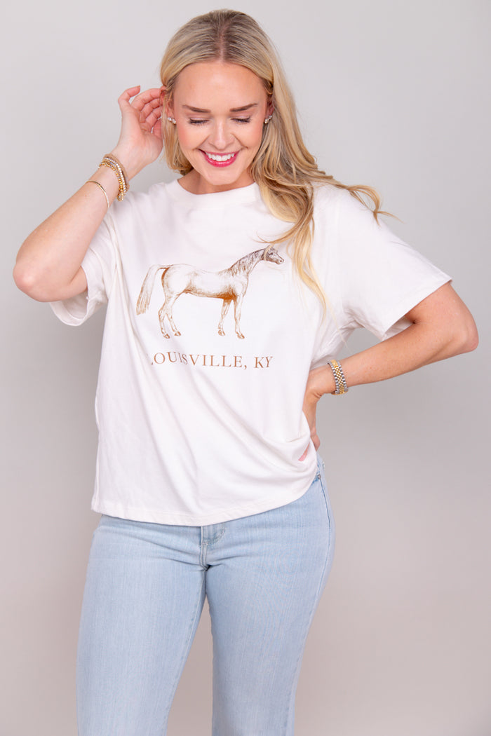 Louisville Horse Graphic Tee