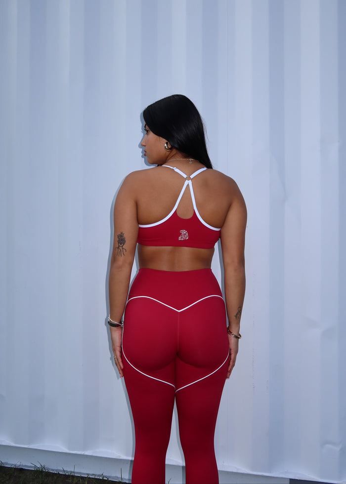 LOVE Leggings - CHERRY