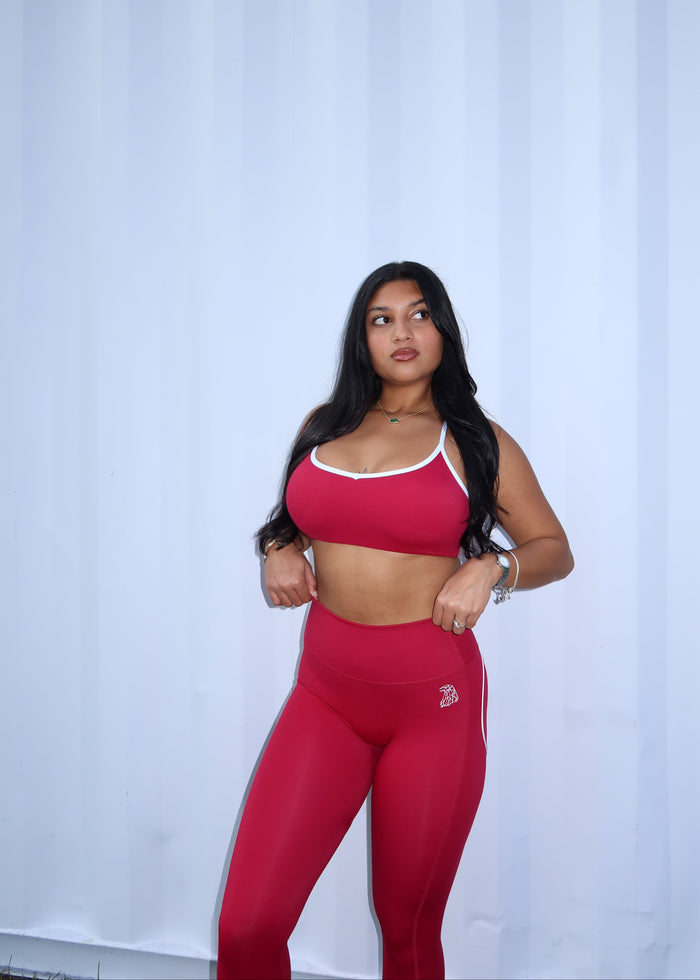 LOVE Leggings - CHERRY