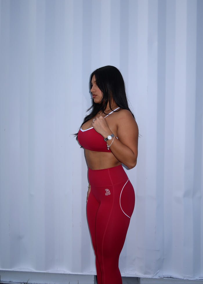 LOVE Leggings - CHERRY