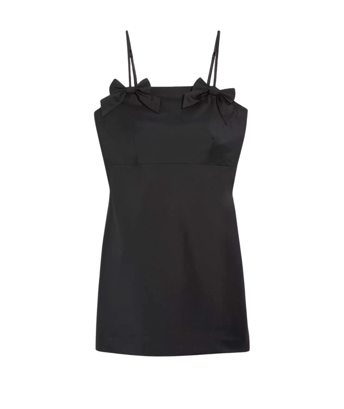 Love Shack Fancy Girls Venta Dress Black Distressed/seasonal girls Love Shack Fancy