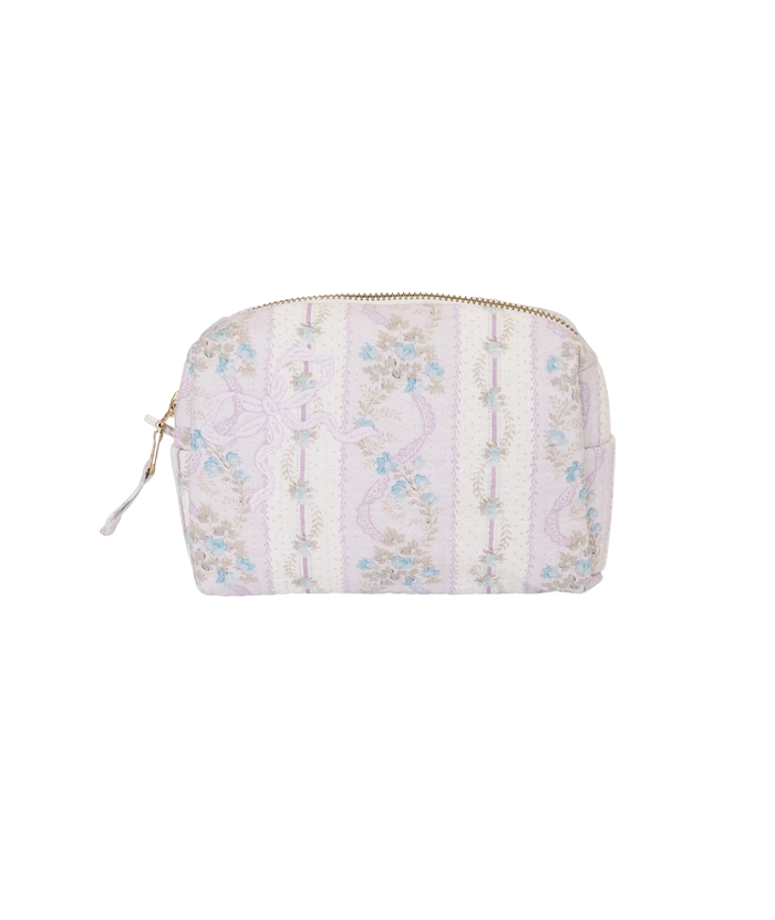 Love Shack Fancy Mini Octavia Pouch Iris Amour Accessories Love Shack Fancy Floral