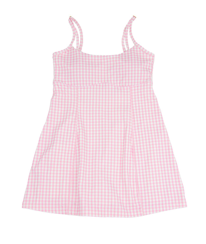 Love Shack Fancy Women Vivianna Dress Tickled Pink Distressed/seasonal womens Love Shack Fancy