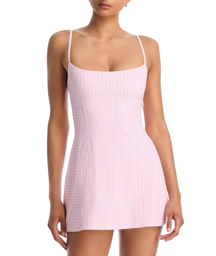 Love Shack Fancy Women Vivianna Dress Tickled Pink Distressed/seasonal womens Love Shack Fancy