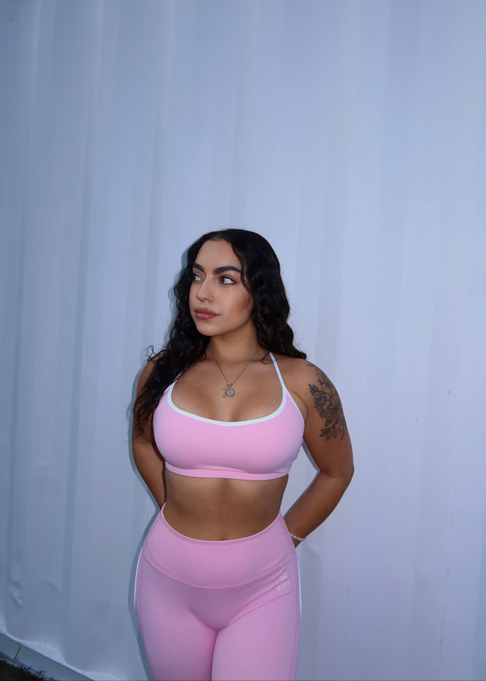 LOVE Sports Bra - BUBBLEGUM