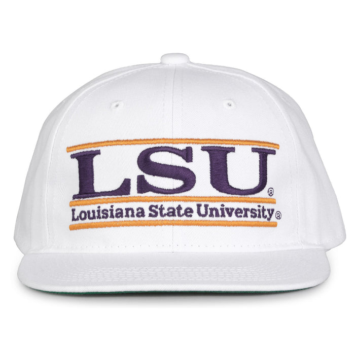 Retro Bar Snapback - White
