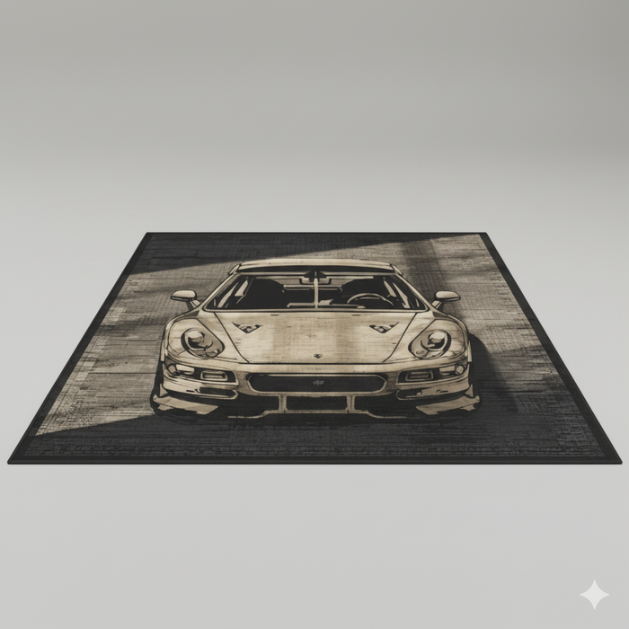 Luxury Chrome Area Rug
