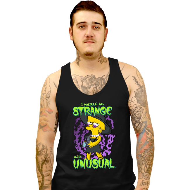 Tank Top, Unisex / Small / Black