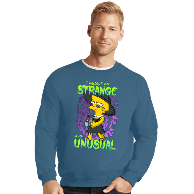 Crewneck Sweater, Unisex / Small / Indigo Blue