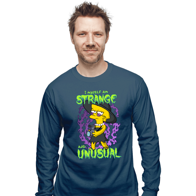 Long Sleeve Shirts, Unisex / Small / Indigo Blue