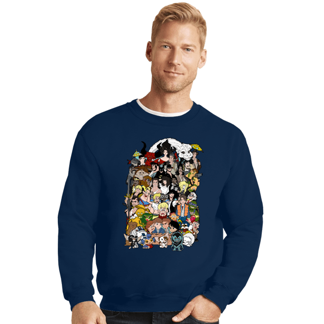 Crewneck Sweater, Unisex / Small / Navy
